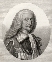 Nicholas Taaffe, sztychowany przez Bocqueta, ilustracja z „Katalogu autorów królewskich i szlacheckich, tom V”, wydanego w 1806 r.